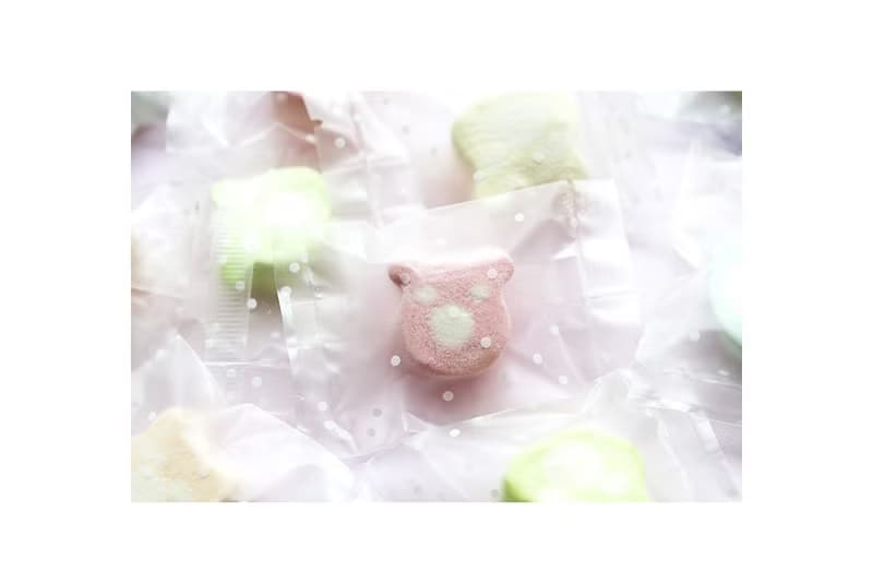 點點磨砂袋裝－小熊棉花糖單入  | 生日分享 園遊會 小朋友最愛
