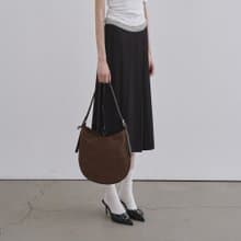 韓國製 MUR Pair bag 手袋/單肩包/上肩袋/手提袋 Suede dkbrown