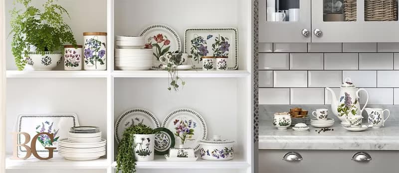 Portmeirion-Botanic Garden 經典植物園系列-五件碗盤組