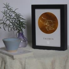 定製星座小夜燈 Taurus金牛座 浪漫星空生日禮物 調光陪伴床頭燈
