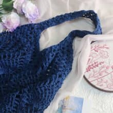 【現貨】Handmade手工編織/黃麻繩編織網袋/購物袋/肩背包/麻繩包
