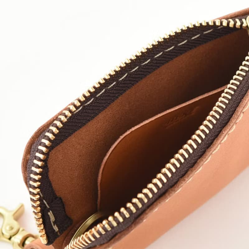 日本職人手作皮革鑰匙包 - 共5色