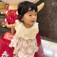 萌黃初生雞 六層紗手作圍兜 口水巾 嬰兒禮物 滿月禮 彌月