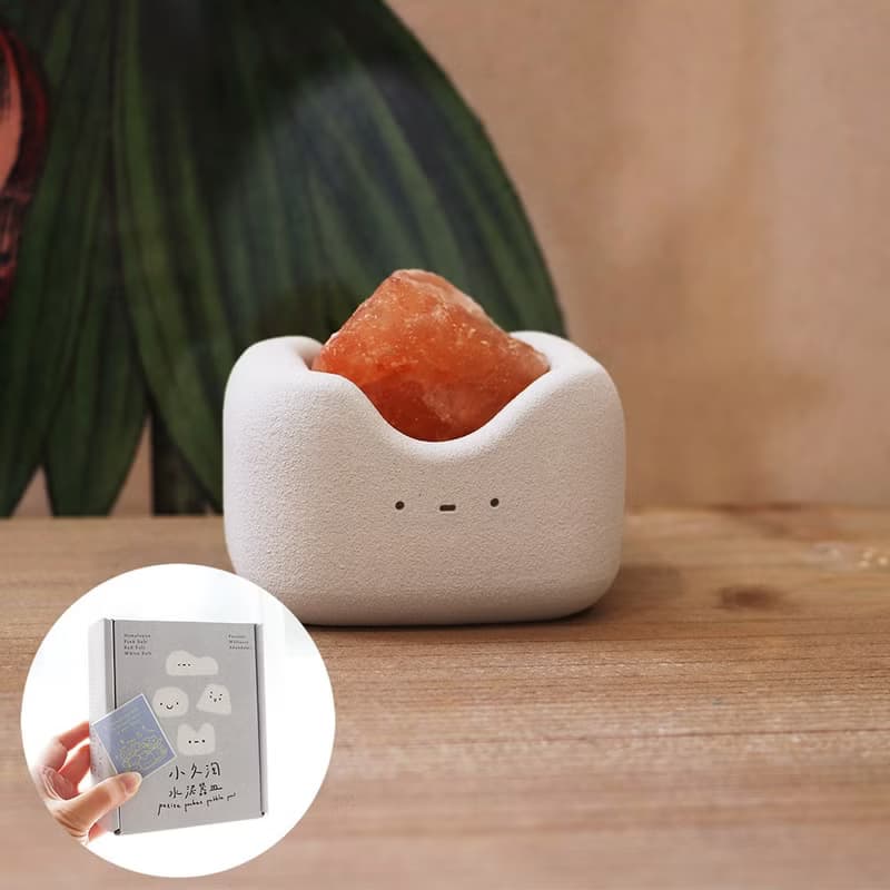 憨憨 小久淘 I 牙齒形 岩鹽水泥器皿 辦公室小物 新裝上市