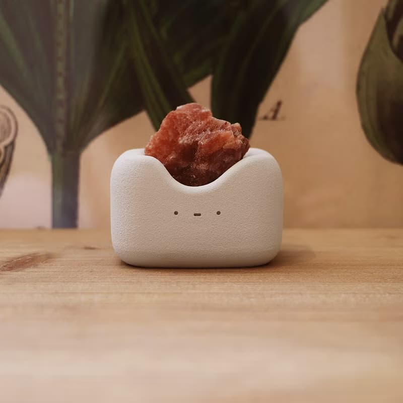 憨憨 小久淘 I 牙齒形 岩鹽水泥器皿 辦公室小物 新裝上市