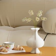 古典花器 白色 情人節禮物 生日禮物 週年禮物