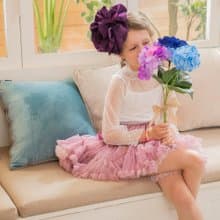 Nevaeh系列翻轉天堂澎澎裙-紫粉夢幻