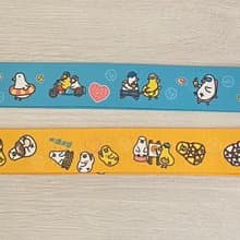 伸縮自如的雞與鴨行李箱束帶
