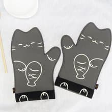 多功能護手套—淘氣貓-灰 (一對入/附贈輕型切割墊)