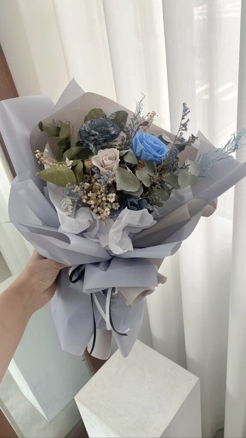 Flora Flower乾燥花束-for boys