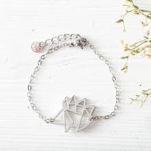 抗敏醫療鋼 幾何手鍊系列-刺蝟