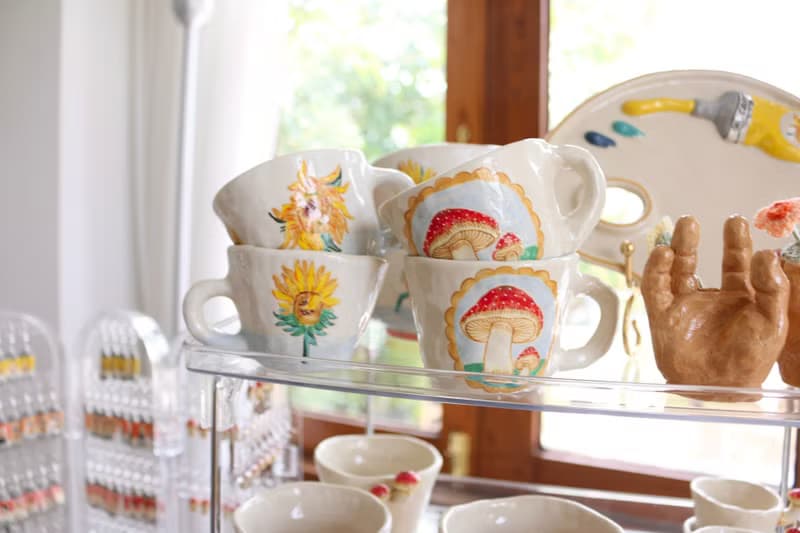 Coffee Shot Cup with painting