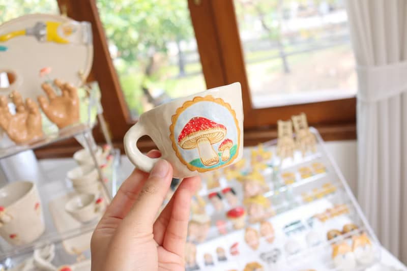 Coffee Shot Cup with painting