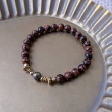 正能量 ∣ 雪花石 黃鐵礦 招財 手鍊