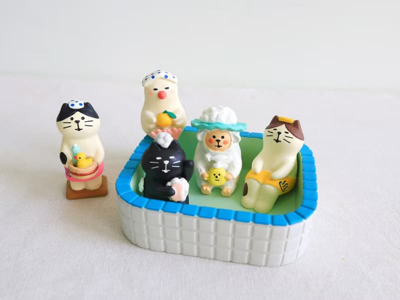 【絕版款】 喜歡泡泡浴の綿羊 DECOLE concombre