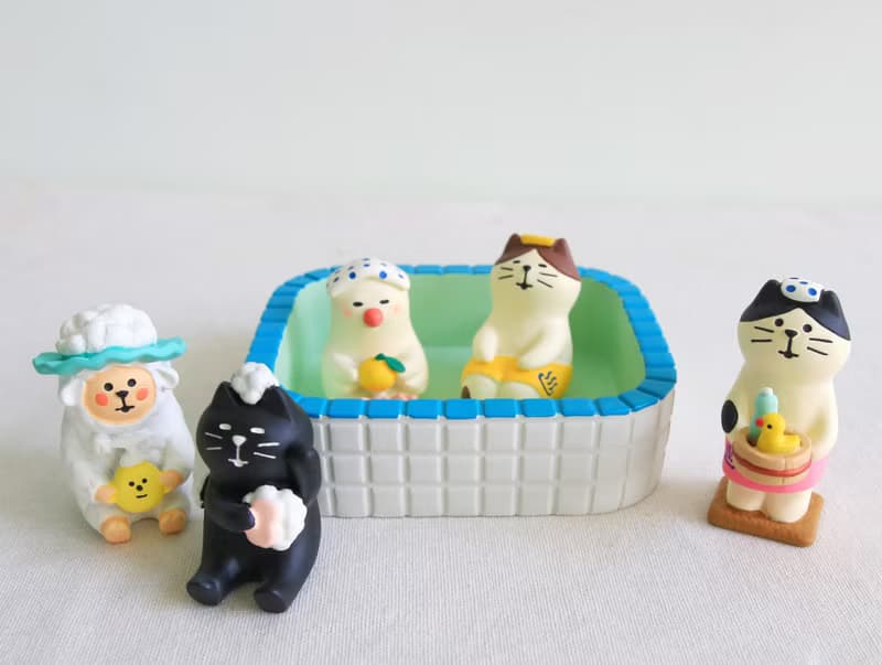 【絕版款】 喜歡泡泡浴の綿羊 DECOLE concombre