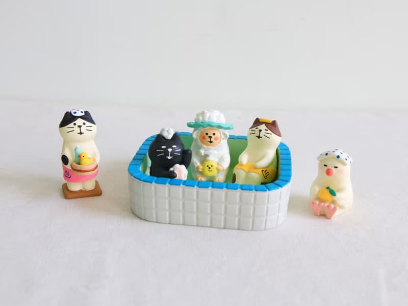 【絕版款】 喜歡泡泡浴の綿羊 DECOLE concombre