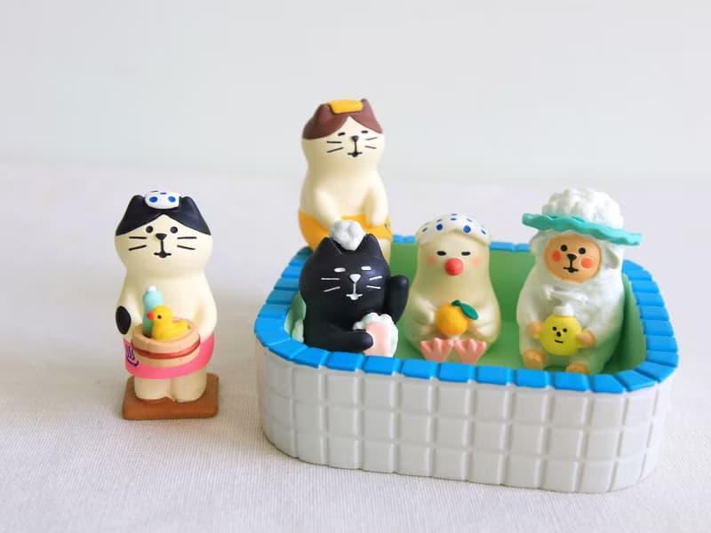 【絕版款】 喜歡泡泡浴の綿羊 DECOLE concombre