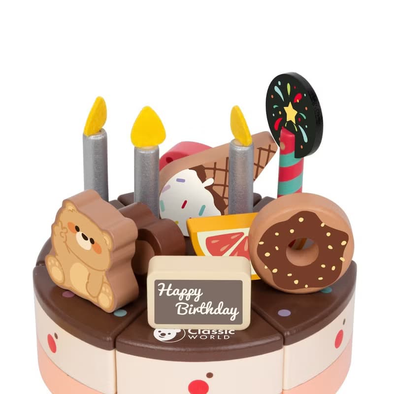 美味巧克力蛋糕切切樂【抓周 幼兒生日送禮 適合2歲以上】