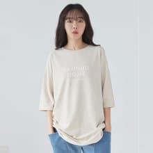 MIT有機棉長版短袖LOGO上衣-共3色