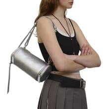 韓國製 MUR Rollpocket 手袋/單肩包/手提袋 (Silver)