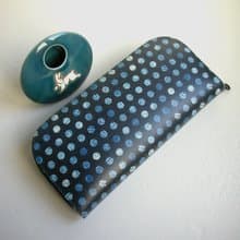 和風防水布【和柄小圈圈】 -長夾/皮夾/零錢包/禮物