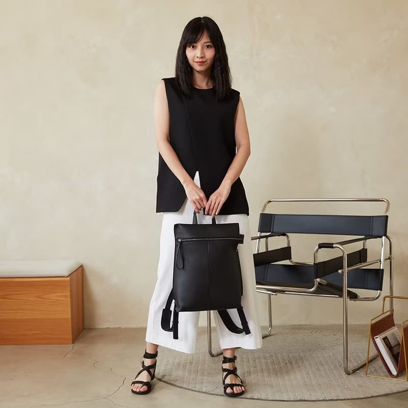 Flat Rectangular Backpack 扁平後背包/真皮包/後背包/牛皮包