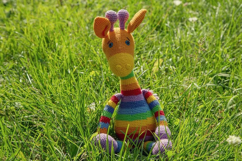 Crochet giraffe stripe, Crochet giraffe, knitted giraffe, Big soft giraffe