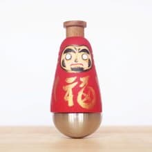 聞森笛 – 紅色福氣不倒翁 卡祖笛 KAZOO 公仔