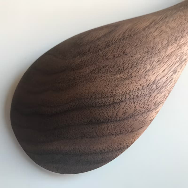 ブラックウォルナット の立つしゃもじ