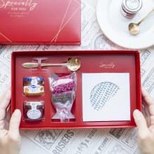 乾燥花Tea Time禮盒(杯墊隨機10款 -附贈精美提袋) 結婚 喝茶回禮