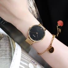 Mini Chica 金色簡約小錶面米蘭錶帶女錶 / LH-10305