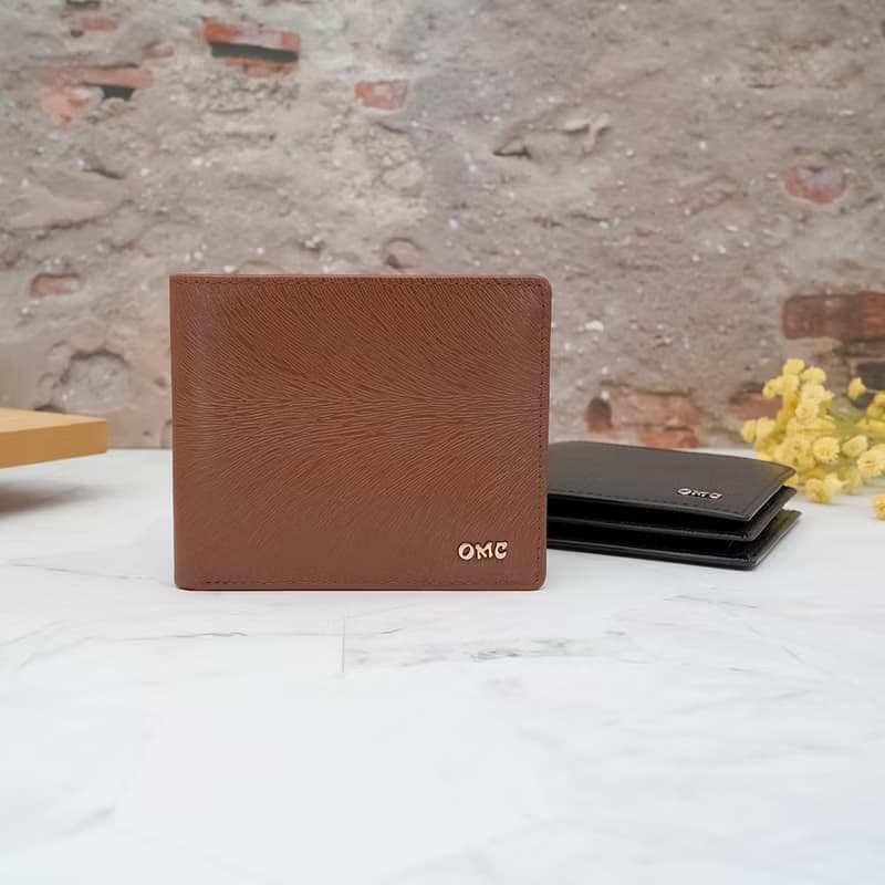 9卡1照-馬鬃紋-左右翻活頁牛皮短夾28806(棕色)