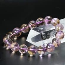 紫黃晶天然石手鍊　5A級