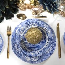 Spode 義大利藍23CM湯盤