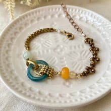 老林雜貨 | 翡翠圈圈設計手鍊