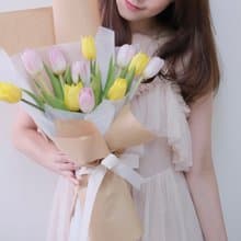 2025情人節 鬱金香 韓式花束  生日花束 女友禮物