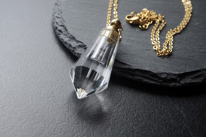 白水晶香水精油瓶/水晶/靈修/開運/招財/