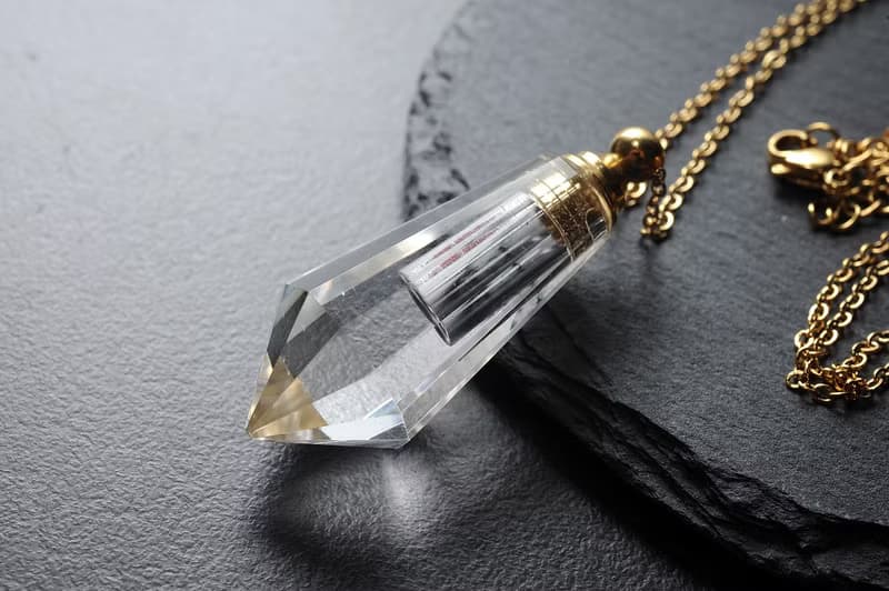 白水晶香水精油瓶/水晶/靈修/開運/招財/