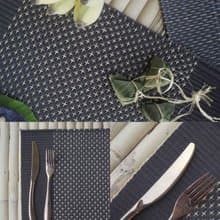 Set 2, black and white Housewarming Gifts, placemat, table mat, jute platemat