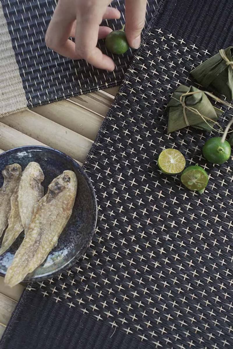 Set 2, black and white Housewarming Gifts, placemat, table mat, jute platemat