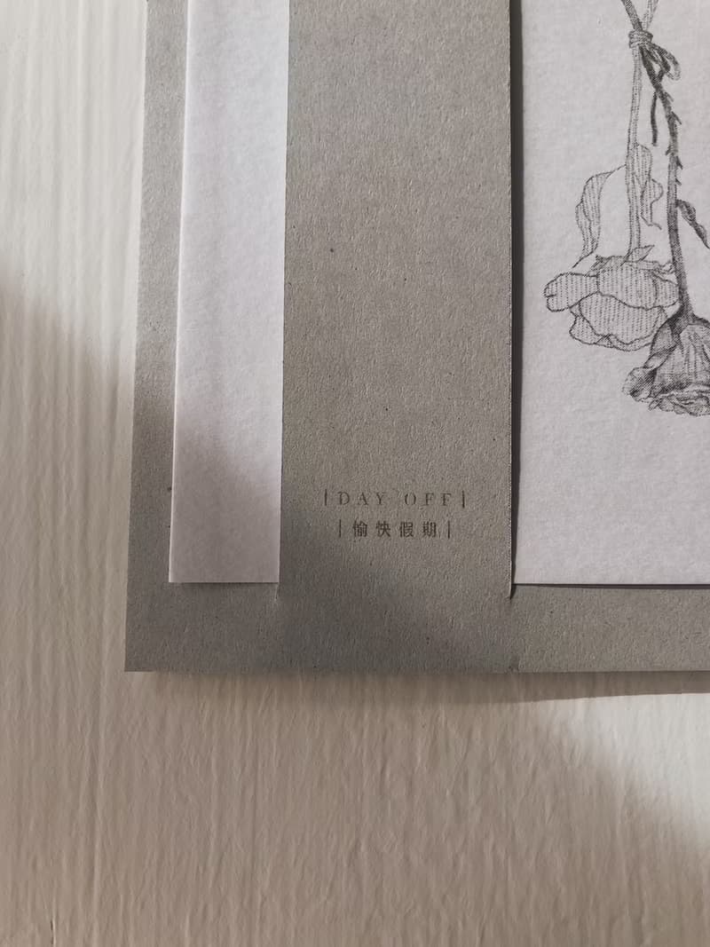 DAY OFF 愉快假期 手工卡片 聖誕卡片 交換禮物 聖誕節 聖誕禮盒