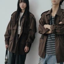 夢想成真 巴恩風做舊洗水 夾克外套派克服