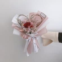 情人節花束 畢業花束 生日禮物 母親節花束 繽紛永生花 韓式綁花