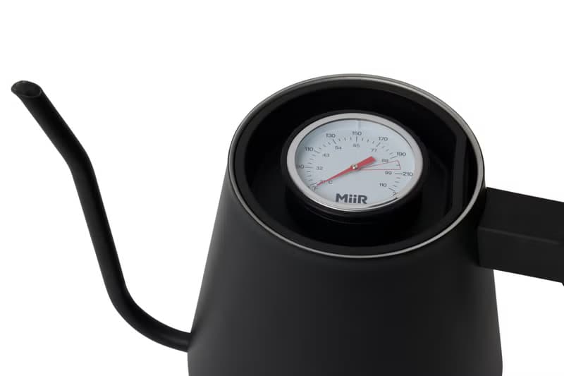 MiiR 新標準 精品咖啡 多功能 溫度計 手沖壺 33oz/1.0L 經典黑