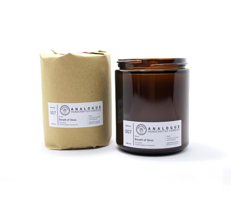 Analogue Breath of Deus Bee&Soy Wax Candle上帝氣息香氛蠟燭