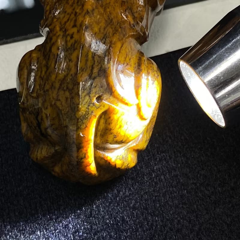 新疆和闐玉 珍藏版虎皮 招財貔貅