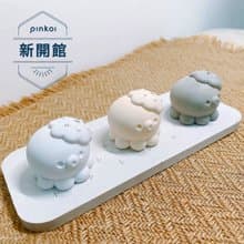 小章魚環保水泥擴香石線香座 交換禮物 聖誕