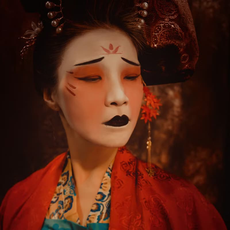 【墨徽閣】楓晚游魚髮簪/髮梳