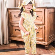 英國LIBERTY FABRICS女童Zoé法式連身褲
